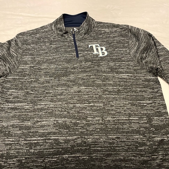 Majestic Other - Majestic Tampa Bay Rays 1/4 zip lightweight sweatshirt